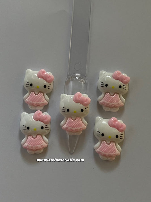 Kitty Nail Charms