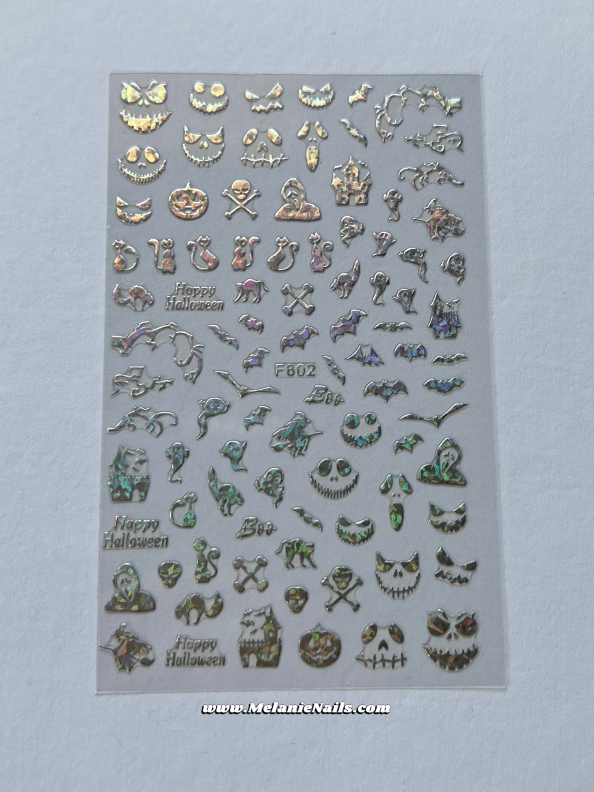 Holographic Halloween Stickers