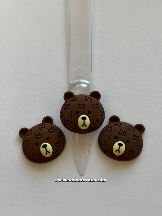 Big Bear Nail Charms