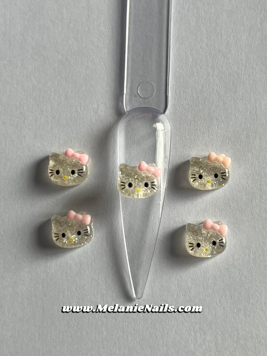 Kitty Nail Charms