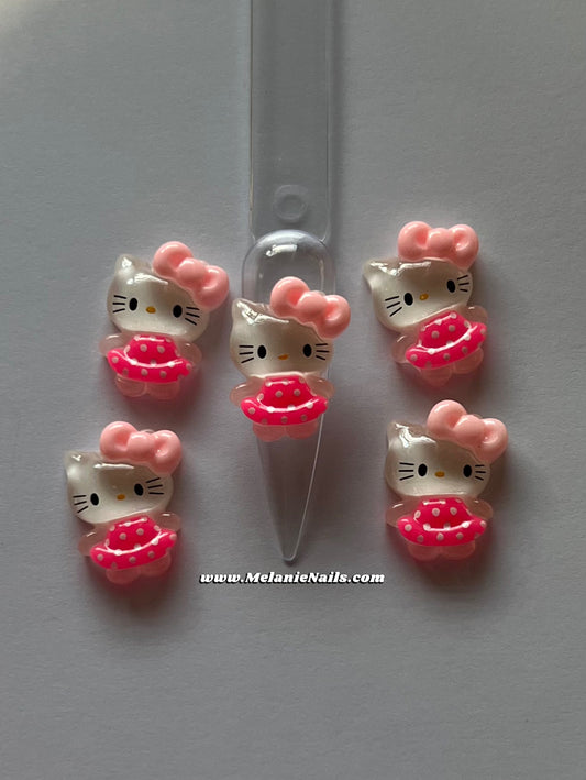 Kitty Nail Charms