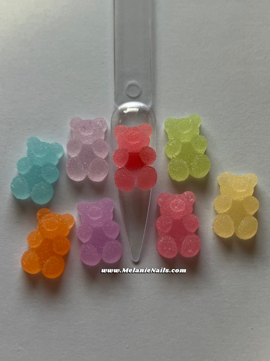 Sugar Bear Nail Charms