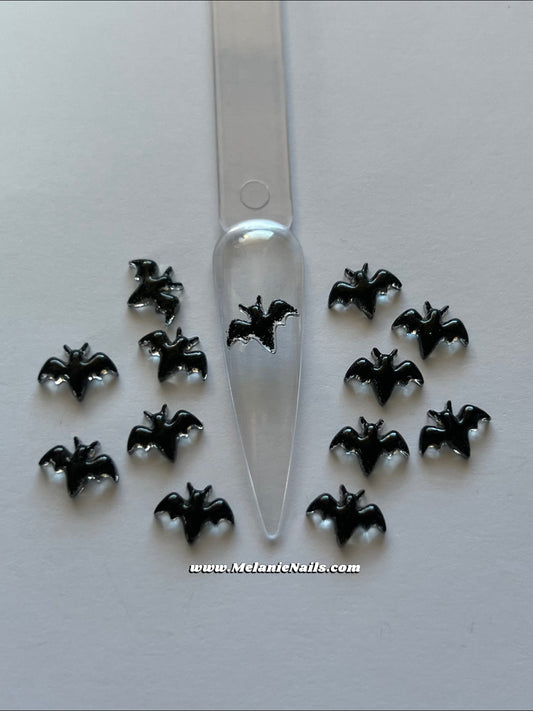 Halloween Bat Nail Charms