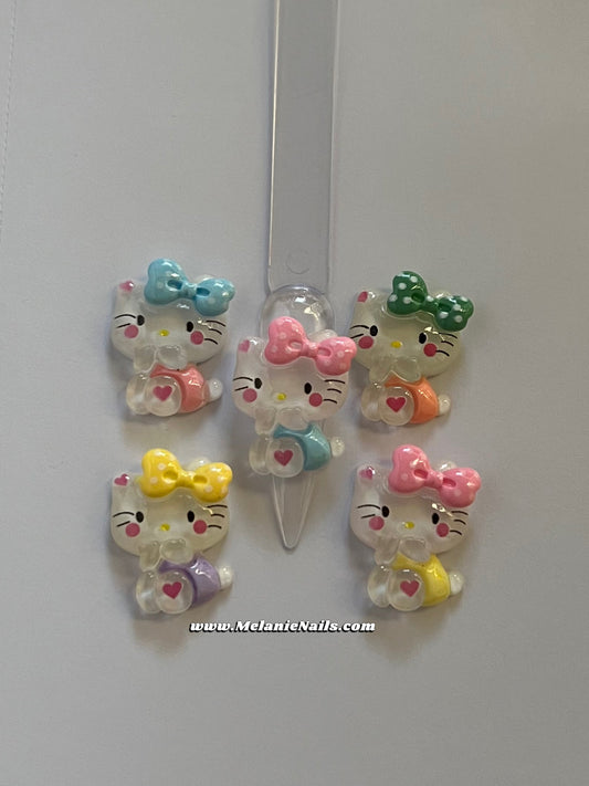 Kitty Nail Charms